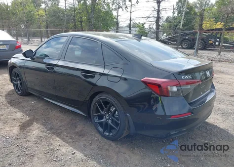 2025 Honda Civic Hybrid Sport/Sport Touring z USA, uszkodzony, nr VIN 2HGFE4F82SH340993